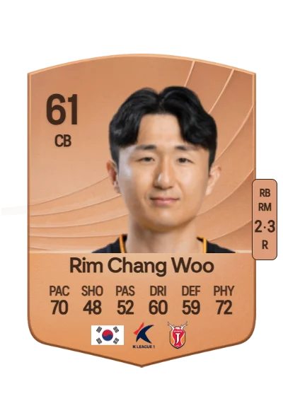 Chang Woo Rim card