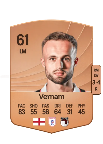 Charles Vernam card