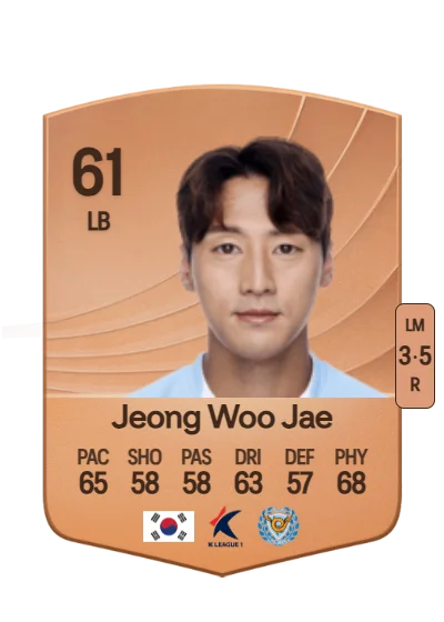 Woo Jae Jeong card