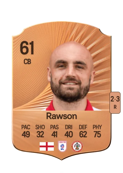 Farrend Rawson card