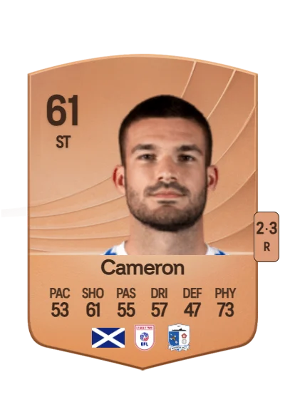 Innes Cameron card