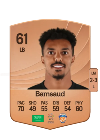 Ahmed Bamsaud card