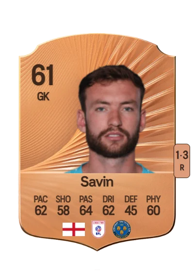 Toby Savin card