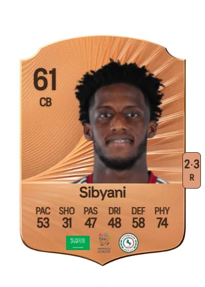 Meshal Sibyani card