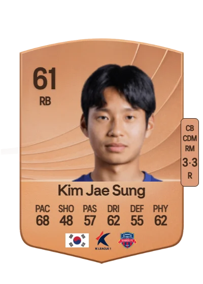 Jae Sung Kim card
