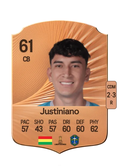 Leonardo Justiniano card