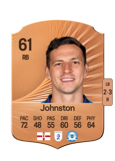 Carl Johnston card