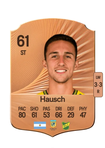 Agustin Hausch card