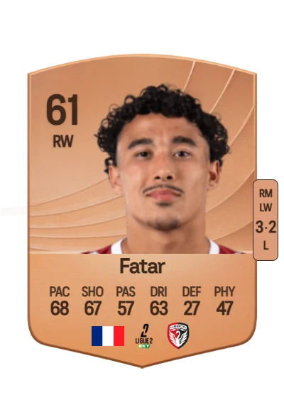 Noah Fatar card