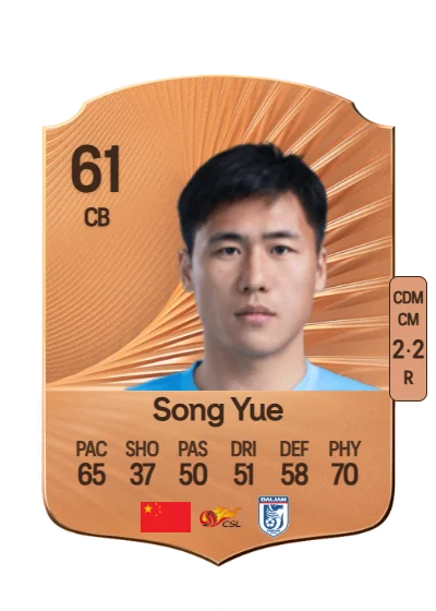 Yue Song card