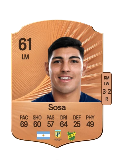 Matías Sosa card
