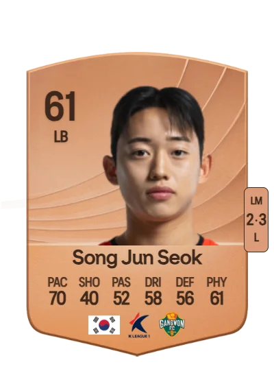 Jun Seok Song card