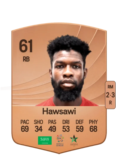 Abdullah Hawsawi card