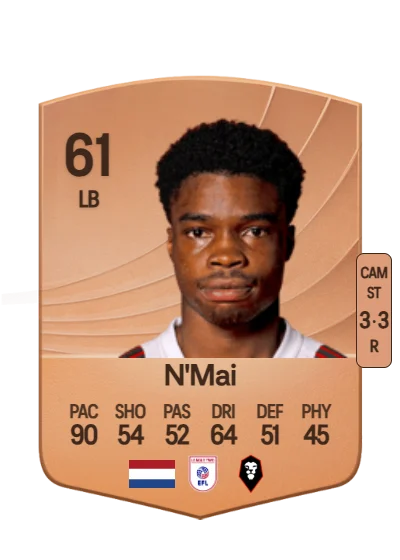 Kelly N'Mai card