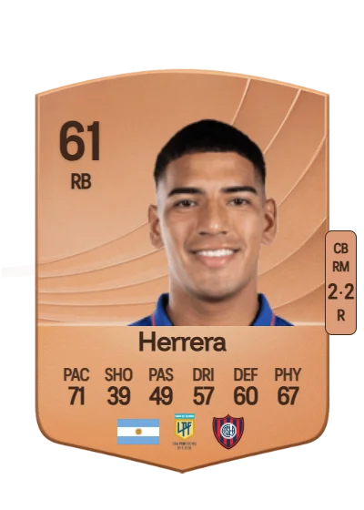 Ezequiel Herrera card