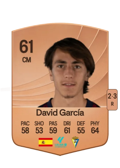 David García Hidalgo card