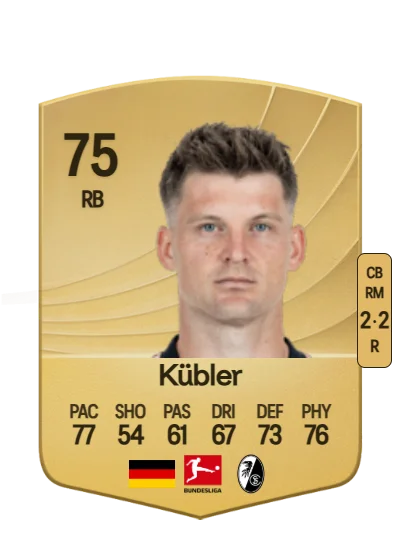 Lukas Kübler card