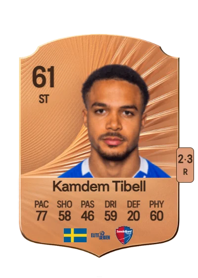 Darrell Kamdem Tibell card