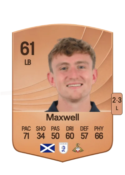 James Maxwell card