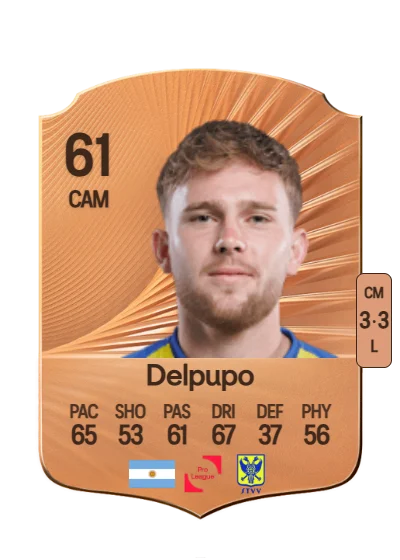 Isaías Delpupo card