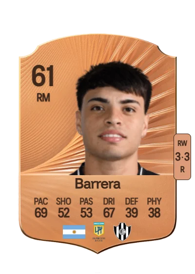 Diego Barrera card