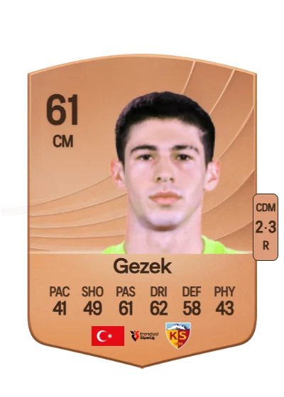 Baran Ali Gezek card