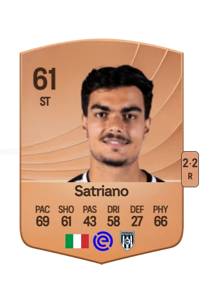 Antonio Satriano card