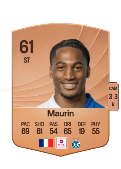 Evans Maurin card