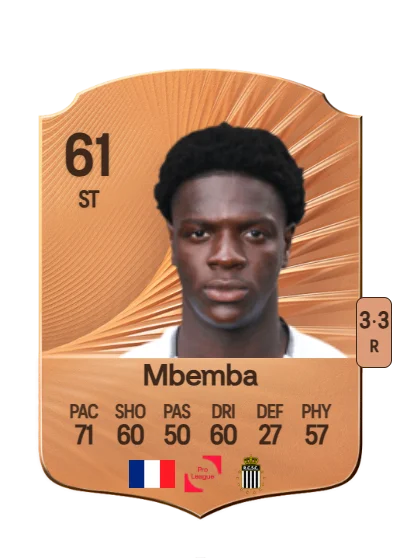 Freddy Mbemba card