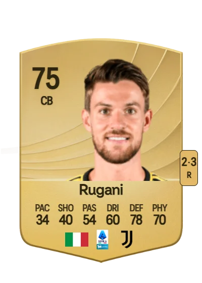 Daniele Rugani card