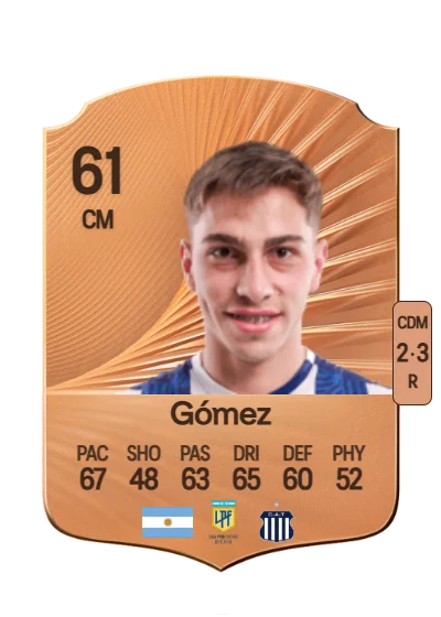 Matías Gómez card