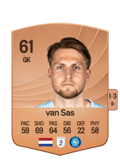 Mikki van Sas card