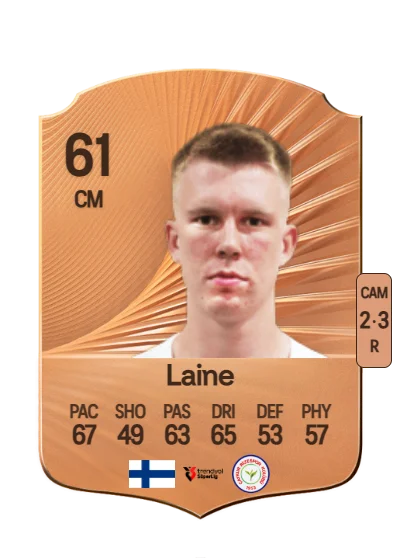 Janne-Pekka Laine card