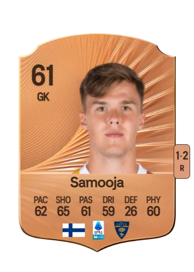 Jasper Samooja card