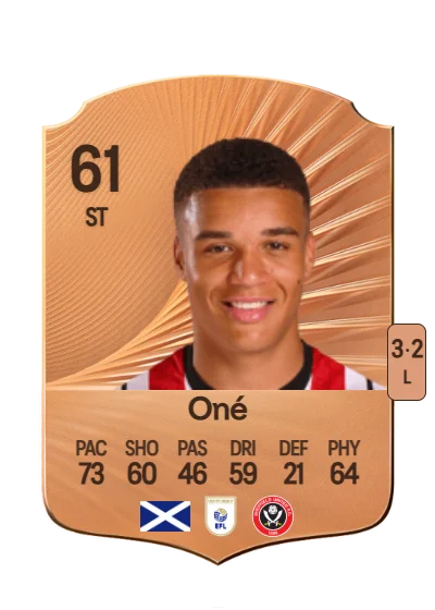 Ryan Oné card