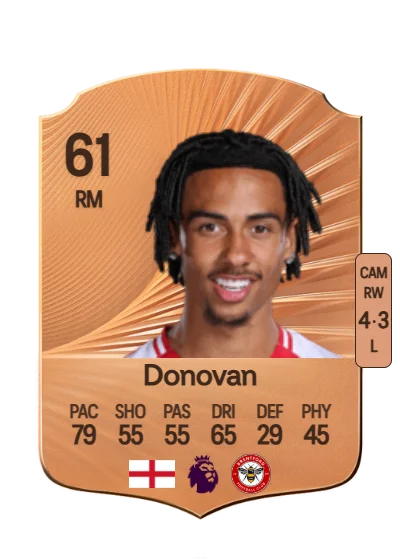 Romelle Donovan card
