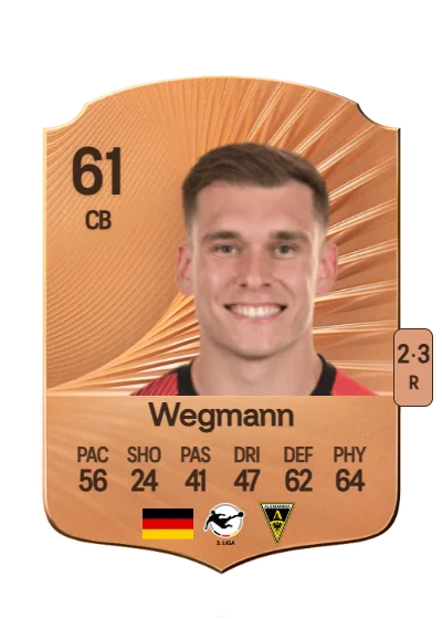 Marius Wegmann card