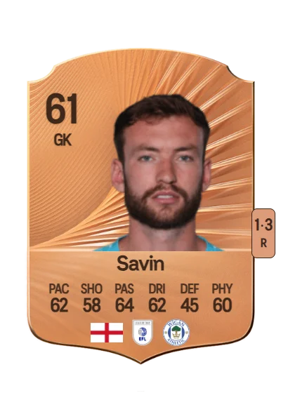 Toby Savin card