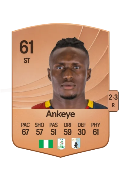 David Ankeye card
