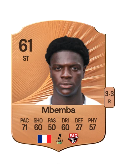 Freddy Mbemba card