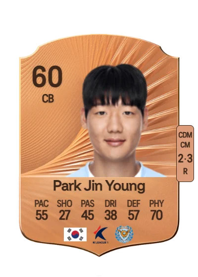 Jin Young Park card