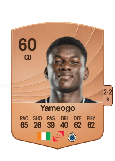 Bi Abdoul Kader Yameogo card