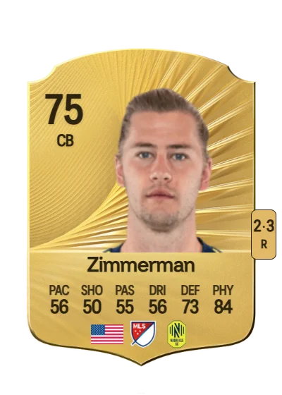 Walker Zimmerman card