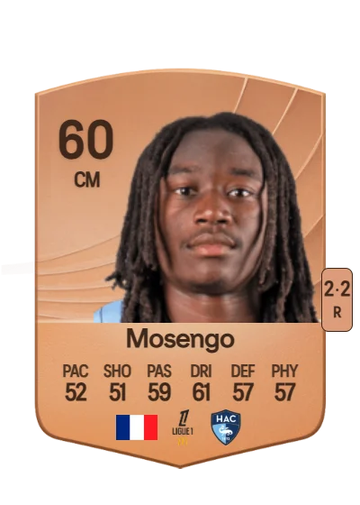 Daren Mosengo card