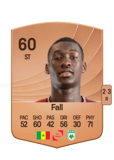 Pape Moussa Fall card