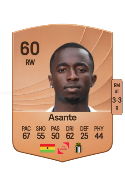 Raymond Asante card