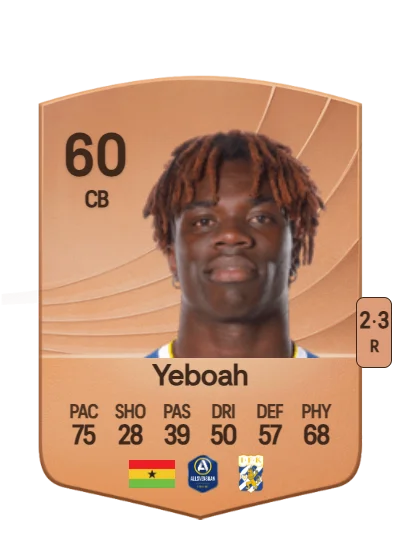 Rockson Yeboah card