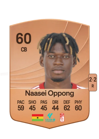 Oscar Naasei Oppong card
