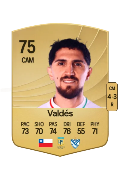 Diego Valdés card