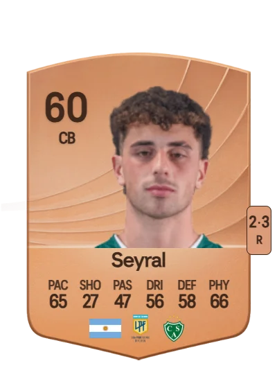 Agustín Seyral card